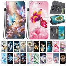 Custodia telefono flip pelle